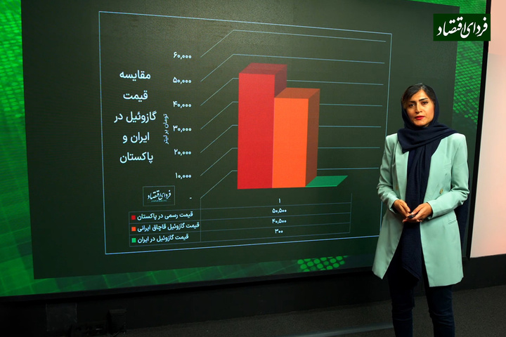 گازوئیل رایگان ایرانی در بازار پاکستان