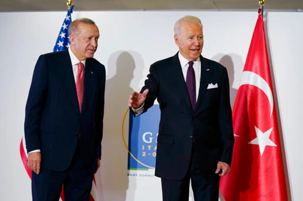 آغاز چانهزنی اردوغان و بایدن بر سر F-۱۶ آغاز چانهزنی اردوغان و بایدن بر سر F-۱۶