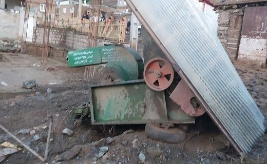 تصاویر ناراحت کننده از خسارتی که سیل به روستاهای سنندج زد