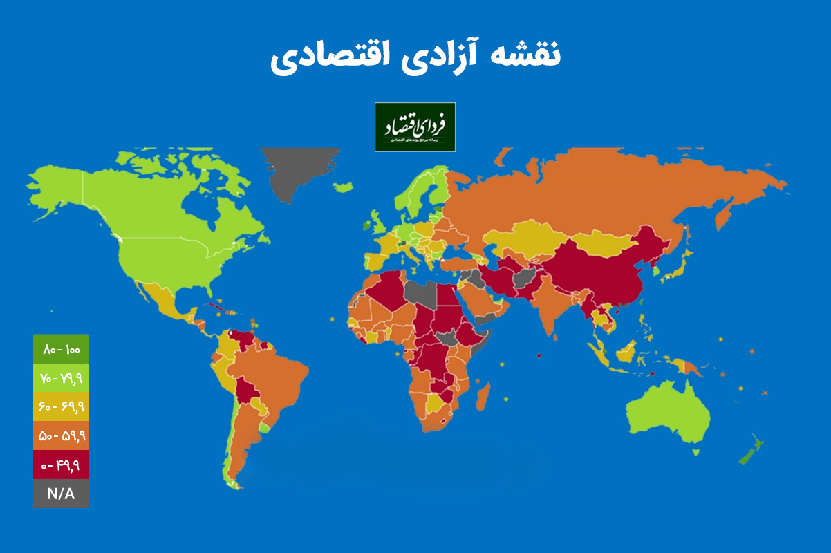 چرا آزادی اقتصادی در ایران کم است؟