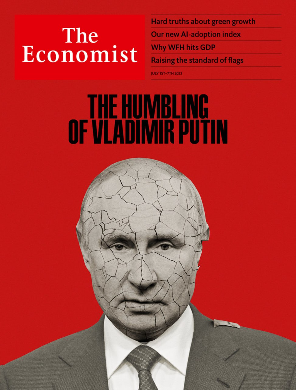 سرنوشت پوتین از نگاه اکونومیست