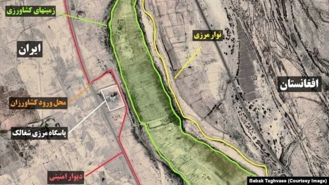 طالبان برخی زمینهای کشاورزی ایران را تصاحب کرد؟ + عکس