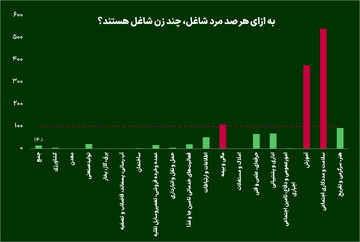 زنان بیشتر در کدام بخش‌های اقتصادی ایران فعال هستند؟