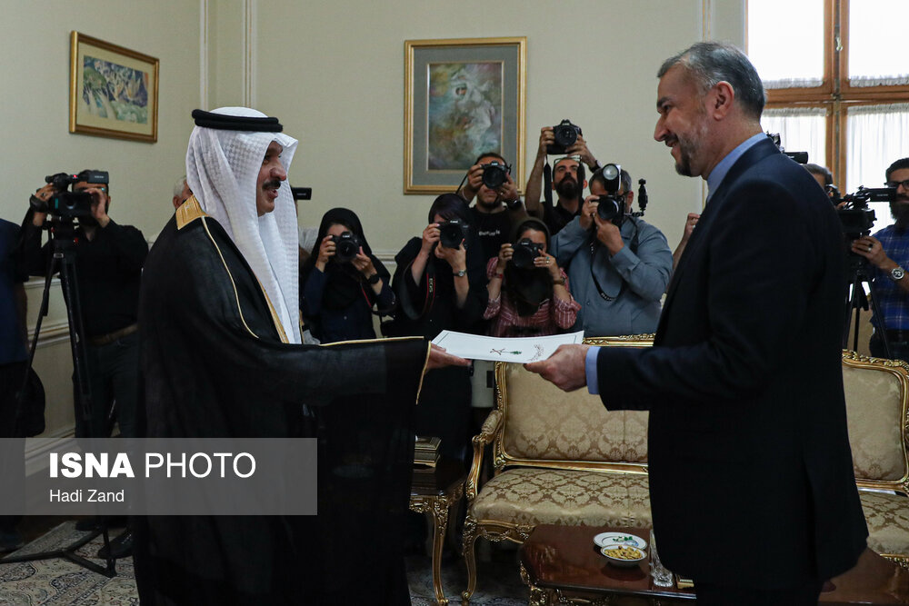 سفیر جدید عربستان استوارنامه خود را به امیرعبداللهیان ارائه کرد