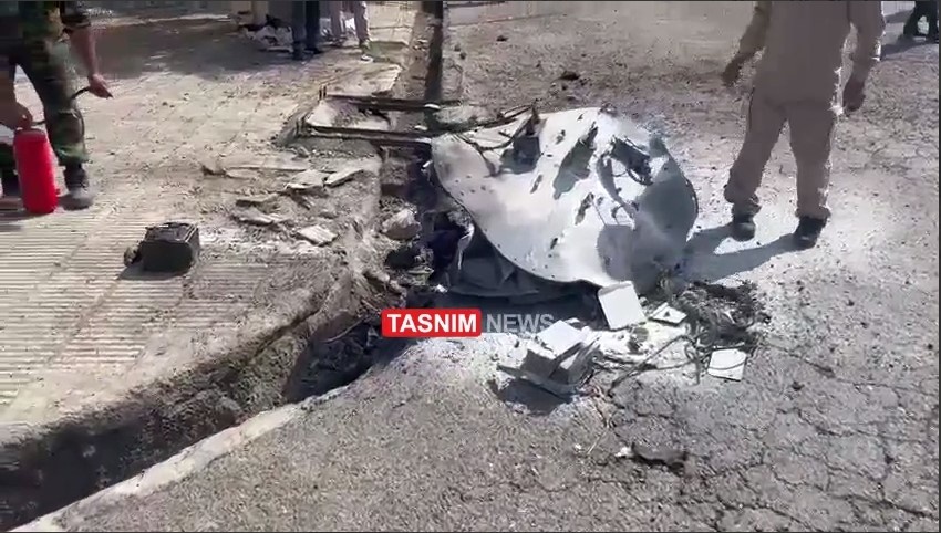 سقوط یک شیء ناشناس و عجیب در گرگان + فیلم سقوط یک شیء ناشناس و عجیب در گرگان + فیلم