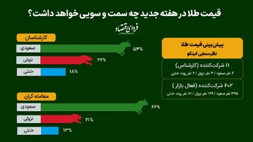 فلز زرد در قله ۵ ماهه / پیش بینی قیمت طلا در هفته آینده