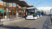 نخستین اتوبوس برقی تهران آغاز به کار کرد