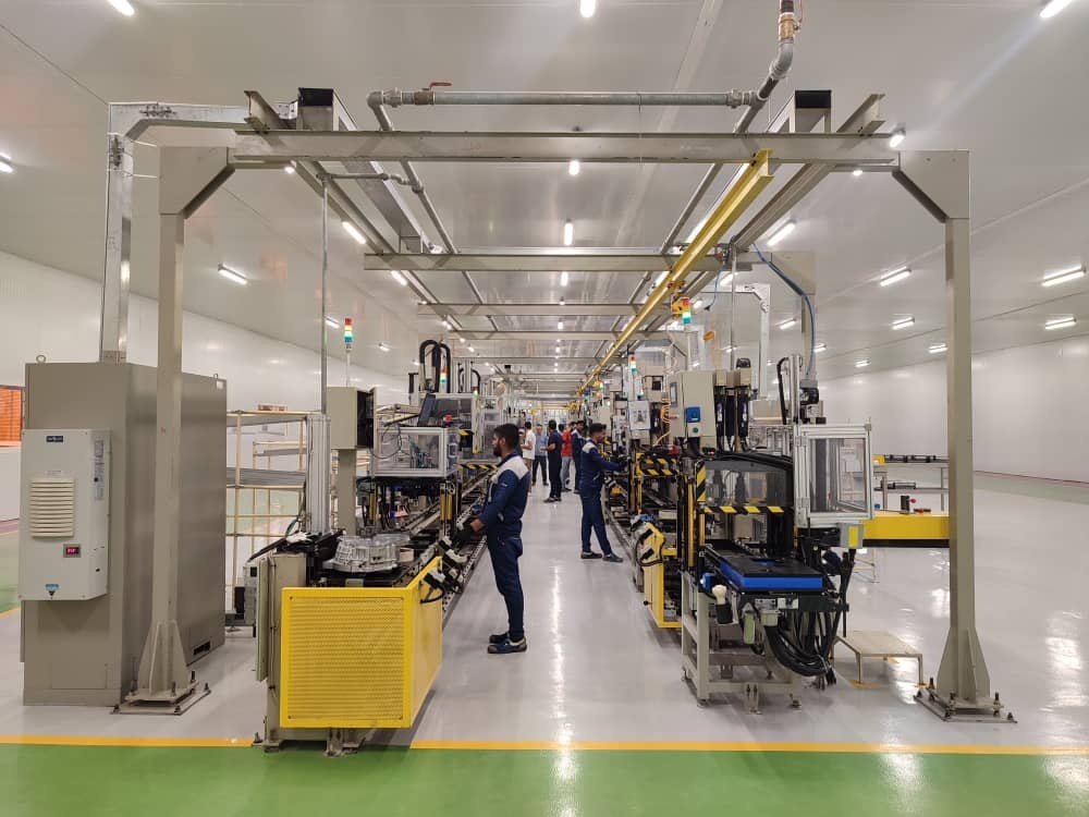 آغاز فعالیت خط تولید گیربکس CVT کرمان موتور در ارگ جدید بم آغاز فعالیت خط تولید گیربکس CVT کرمان موتور در ارگ جدید بم