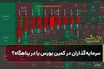 سرمایه‌گذاران در کمین بورس یا در پناهگاه؟