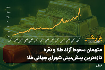 متهمان سقوط آزاد طلا و نقره؛ تازه‌ترین پیش‌بینی شورای جهانی طلا