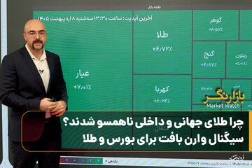 چرا طلای جهانی و داخلی ناهمسو شدند؟؛ سیگنال وارن بافت برای بورس و طلا