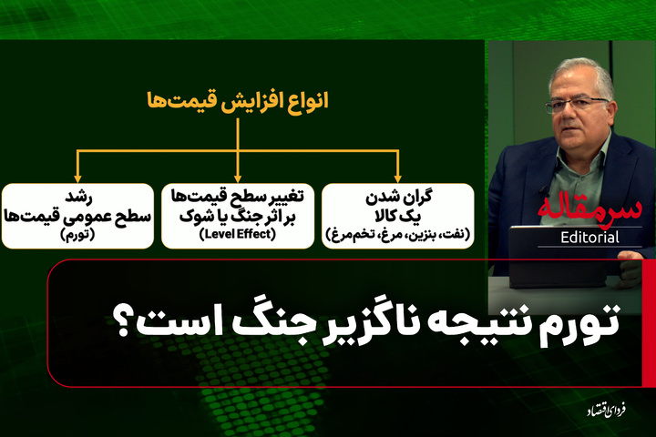 سرمقاله/ تورم نتیجه ناگزیر جنگ است؟