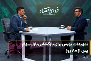 تمهیدات بورس برای بازگشایی بازار سهام پس از ۸۰ روز
