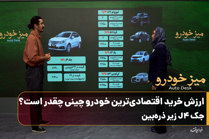 ارزش خرید اقتصادی‌ترین خودرو چینی چقدر است؟/جک J۴ زیر ذره‌بین