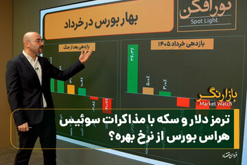 ترمز دلار و سکه با مذاکرات سوئیس؛ هراس بورس از نرخ بهره؟