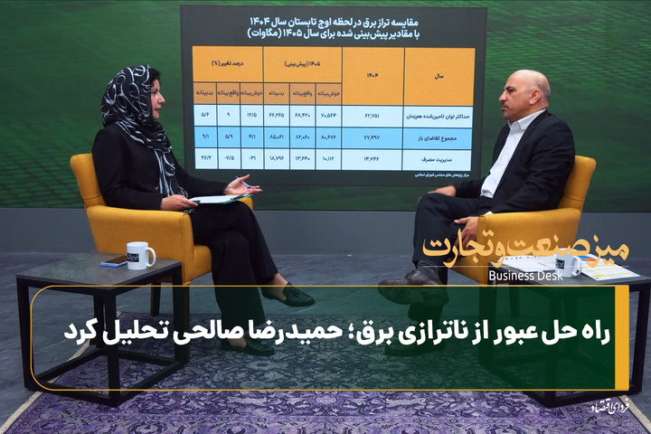 راه حل عبور از ناترازی برق؛ حمیدرضا صالحی تحلیل کرد