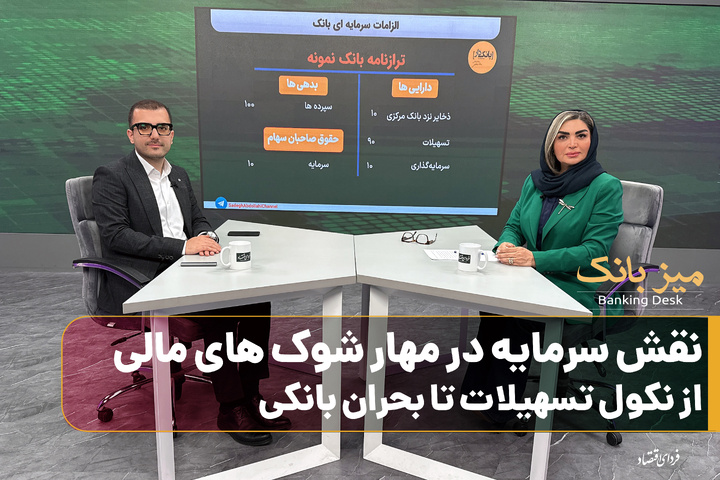 نقش سرمایه در مهار شوک‌های مالی/از نکول تسهیلات تا بحران بانکی