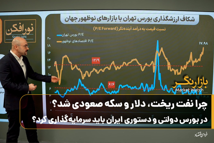 چرا نفت ریخت، دلار و سکه صعودی شد؟/ در بورس دولتی و دستوری ایران باید سرمایه‌گذاری کرد؟