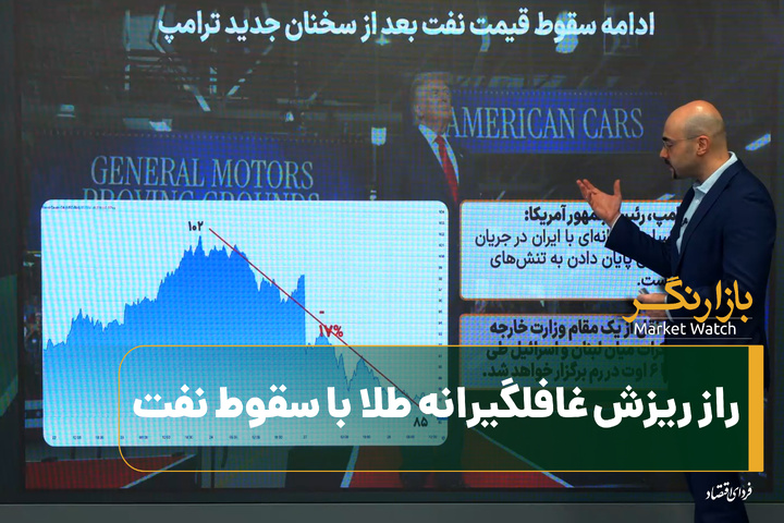 راز ریزش غافلگیرانه طلا با سقوط نفت