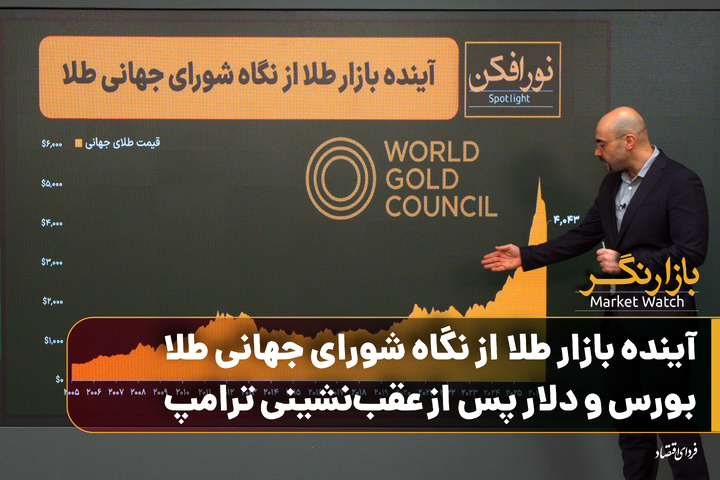 آینده بازار طلا از نگاه شورای جهانی طلا/ بورس و دلار پس از عقب‌نشینی ترامپ