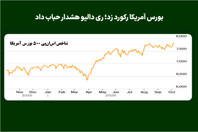 بورس آمریکا رکورد زد؛ ری دالیو هشدار حباب داد